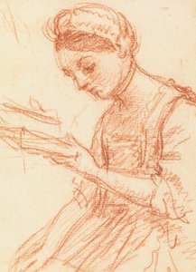 Young Lady with a Book by William Hoare