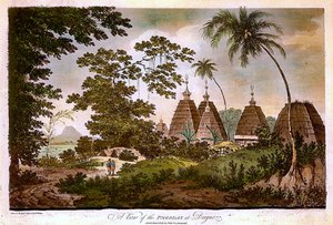 A View of the Pagodas at Deogar by William Hodges