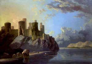 Conway Castle by William Hodges