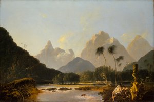 Oaitepeha Bay, Tahiti by William Hodges