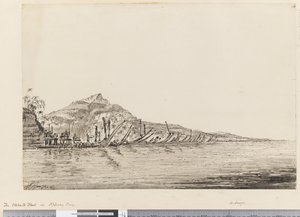 The Otaheite Fleet at Appany Bay by William Hodges