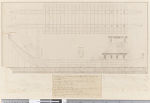 Explanation of a Double Canoe Seen at Amsterdam in the South Seas by William Hodges