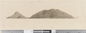 Profile of unidentified island