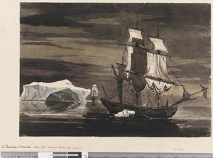 The Resolution and Adventure, 4 Jan by William Hodges