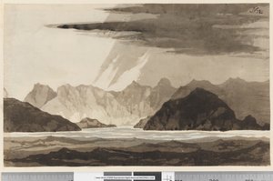 View, possibly of Dusky Bay, New Zealand