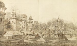 View of Part of the City of Benares by William Hodges