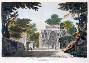 View of a Mosque at Chunar Gur by William Hodges
