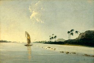 View of part of the Island of Ulietea [Raiatea] by William Hodges