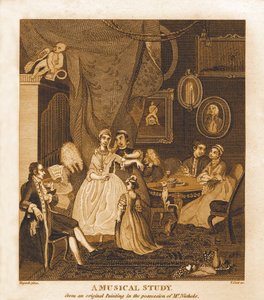 A Musical Study by William Hogarth