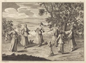 A Native Dance by William Hogarth