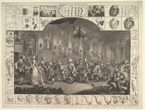 Analysis of Beauty, Plate 2, March 5, 1753 by William Hogarth