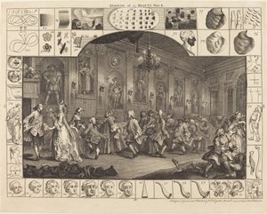 Analysis of Beauty: Plate 2 by William Hogarth