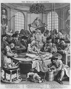 Autopsy or The Reward of Cruelty, from The Four Stages of Cruelty by William Hogarth