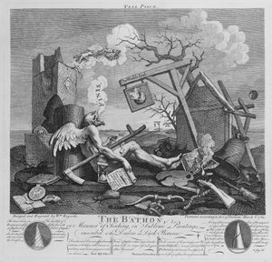 Bathos, Manner of Sinking, in Sublime Paintings inscribed to the Dealers in Dark Pictures, 1764
