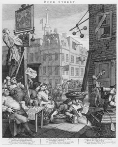 Beer Street by William Hogarth