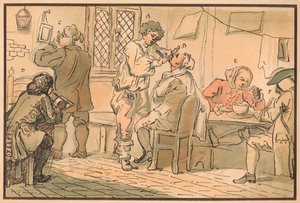 Breakfast Scene from The Five Days Peregrination by William Hogarth
