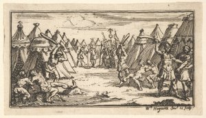 Breaking the Legs, from Roman Military Punishments, after 1725