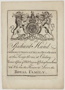 Bun Baker, Richard Hand, trade card