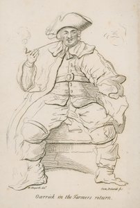 David Garrick in the Farmer