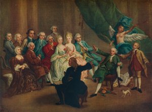 David Garrick in the Green Room, 18th century