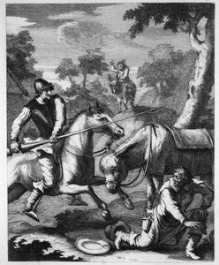 Don Quixote Seizes the Barber