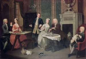 Family Party by William Hogarth