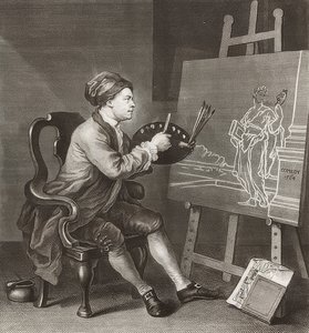 Hogarth Painting the Comic Muse