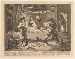 Hudibras Beats Sidrophel and His Man Whacum