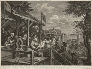 Humours of An Election (Set of Four)