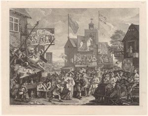 Fair at Southwark by William Hogarth