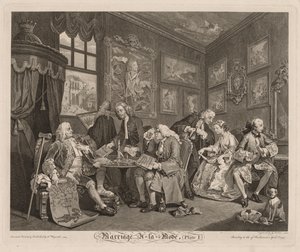 Marriage à la Mode by William Hogarth