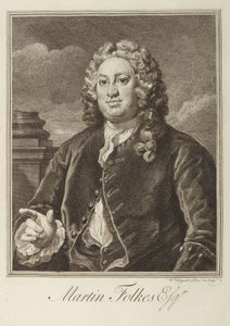 Martin Folkes by William Hogarth