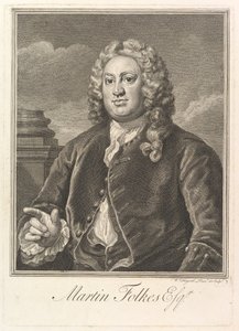 Martin Folkes by William Hogarth