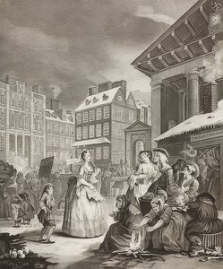 Morning. From: The Four Times of the Day. 1738 by William Hogarth