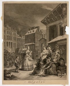Morning, Plate One from The Four Times of the Day by William Hogarth