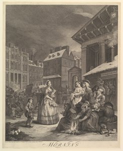 Morning: The Four Times of the Day by William Hogarth