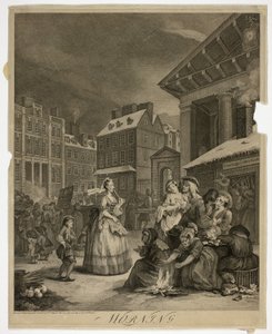 Morning, Plate One from The Four Times of the Day by William Hogarth