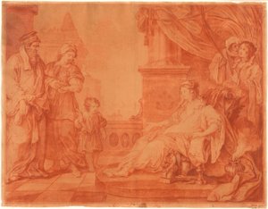Moses Brought to Pharaoh’s Daughter by William Hogarth