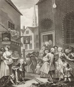 Noon. From: The Four Times of the Day. 1738 by William Hogarth
