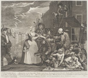 O Vanity of Youthful Blood by William Hogarth