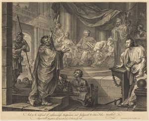 Paul before Felix by William Hogarth