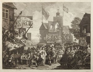 Southwark Fair by William Hogarth