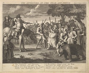 The Adventure of the Bear and the Fiddle Plate 3: Illustrations to Samuel Butler