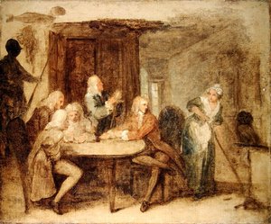The Antiquaries by William Hogarth