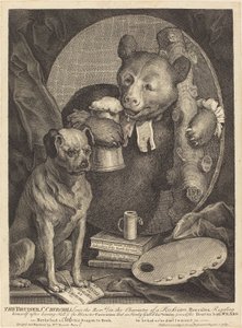 The Bruiser by William Hogarth
