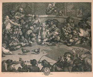 The Cock-pit by William Hogarth