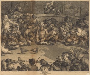 The Cockpit by William Hogarth