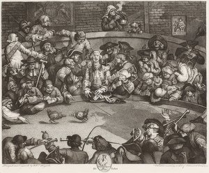 The Cockpit. 1759 by William Hogarth
