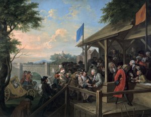 The Election III The Polling, 1754-55