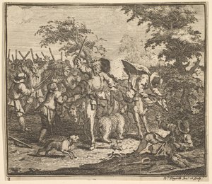 The Encounter with Talgol and Magnano, Seventeen Small Illustrations for Samuel Butler